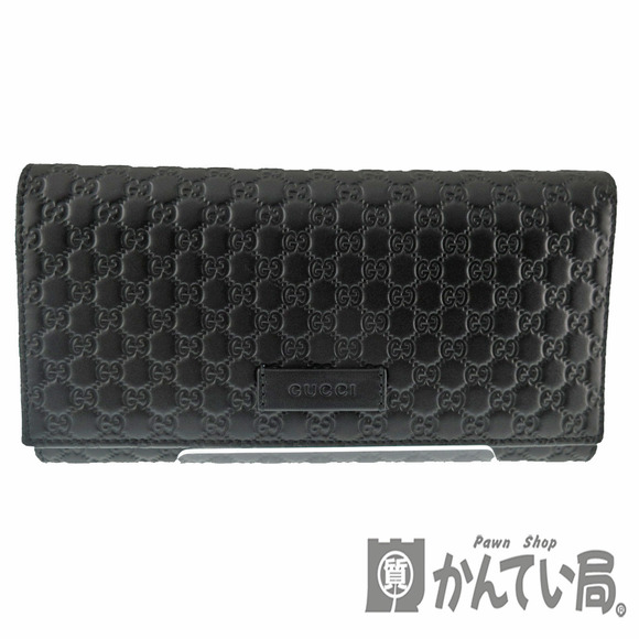 Gucci ssima Leather Wallet Black - Picture 1 of 6